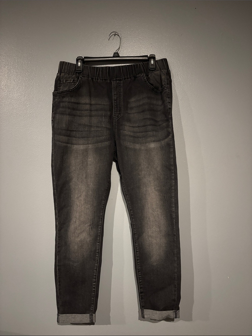 Slim Black Washed Women’s Jeans